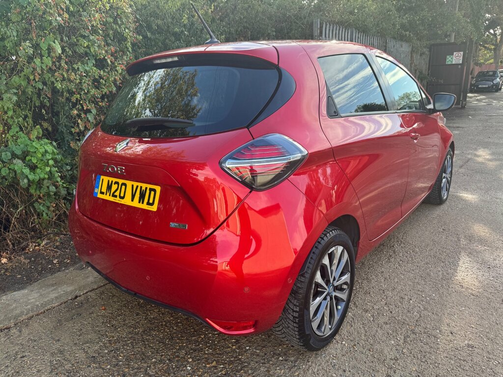 Renault Zoe R135 52Kwh Gt Line Hatchback I, Red #3