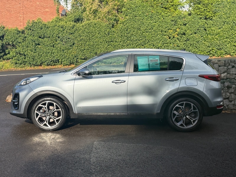 Kia Sportage 2.0 Crdi Ecodynamics Gt-line Silver #6