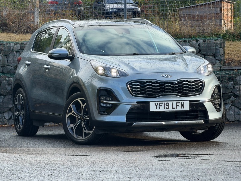 Kia Sportage 2.0 Crdi Ecodynamics Gt-line Silver #2