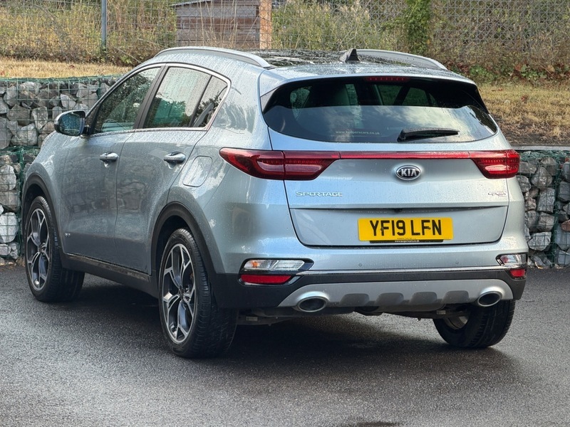 Kia Sportage 2.0 Crdi Ecodynamics Gt-line Silver #4
