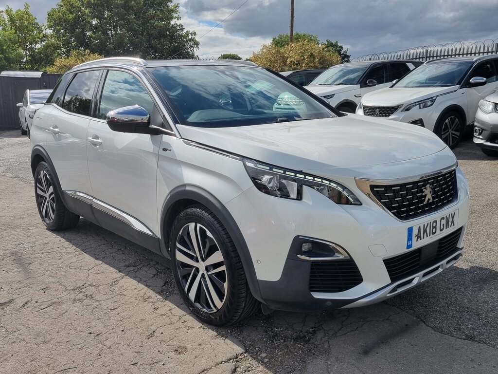 Peugeot 3008 2.0 Bluehdi Gt Suv Eat Euro 6 Ss 18 White