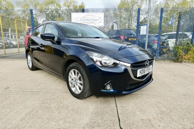 Mazda 2 2016 1.5 Skyactiv-d Se-l Hatchback Manu Blue