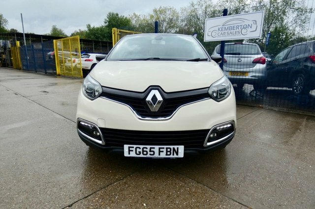 Renault Captur 2015 1.5 Dci Energy Dynamique S Nav Suv FG65FBN White #2