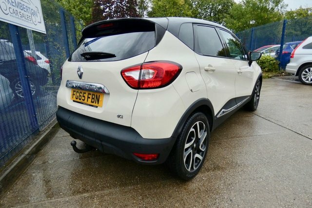 Renault Captur 2015 1.5 Dci Energy Dynamique S Nav Suv FG65FBN White #5