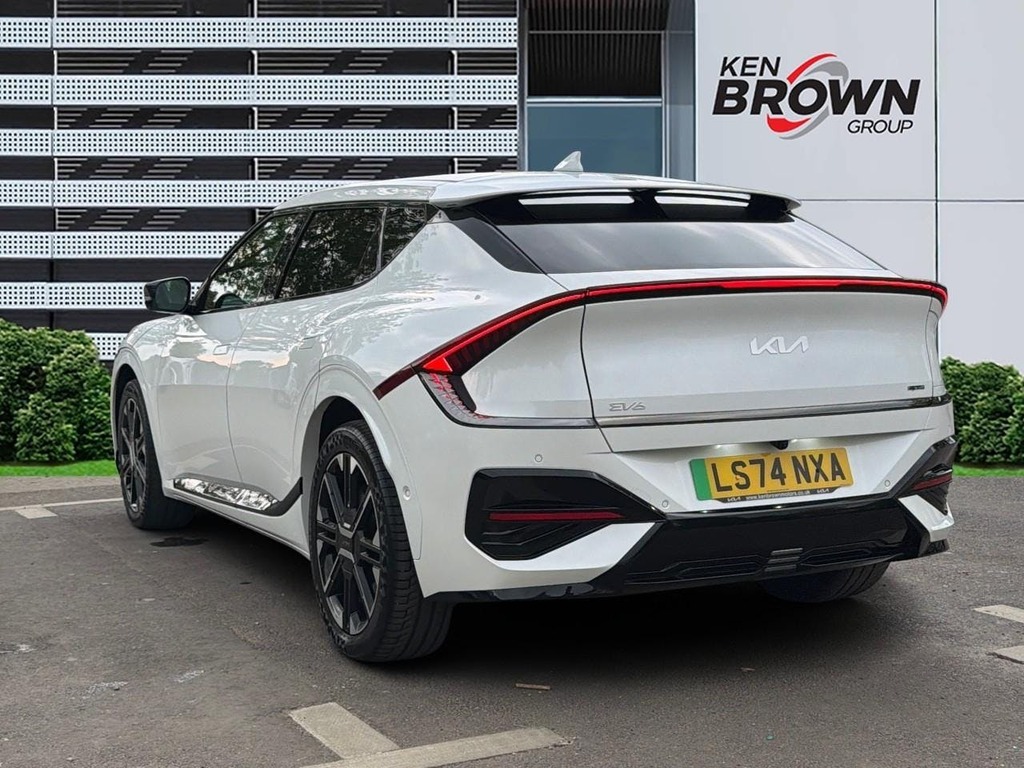 Kia EV6 84Kwh Gt Line S Hatchback Awd White #2