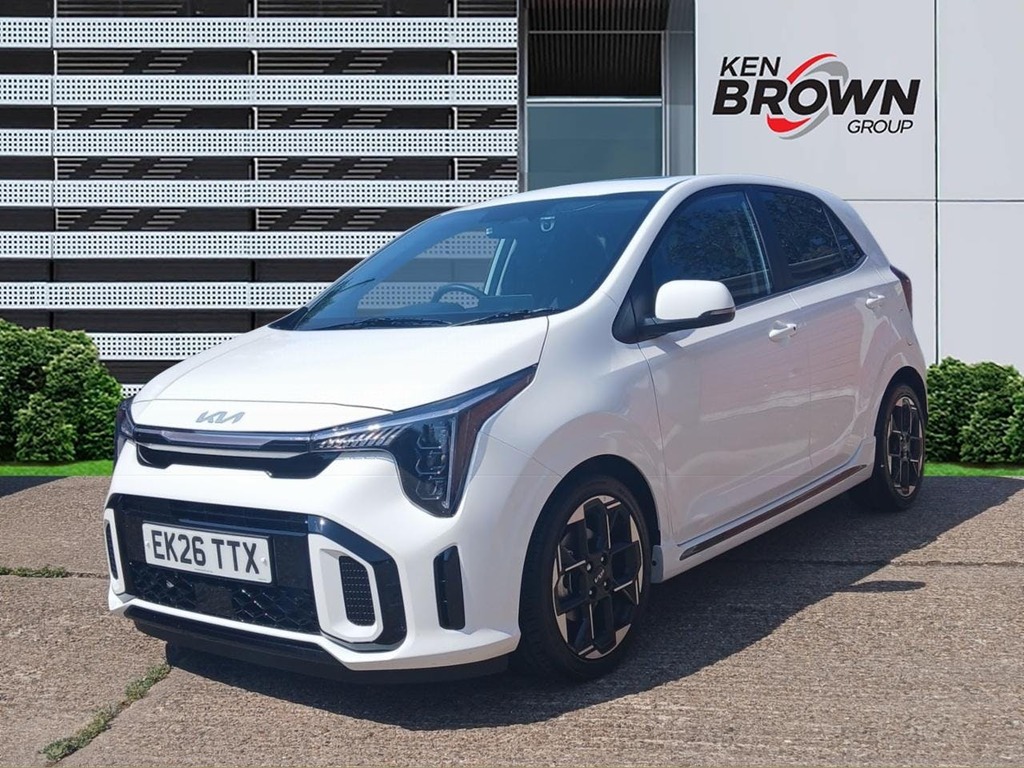 Kia Picanto 1.0 Gt Line S Hatchback Amt White #6