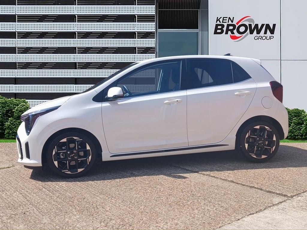 Kia Picanto 1.0 Gt Line S Hatchback Amt White #3