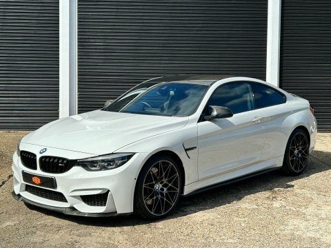 BMW 4 Series M4 Competition White #2