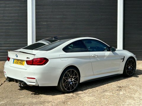 BMW 4 Series M4 Competition White #4