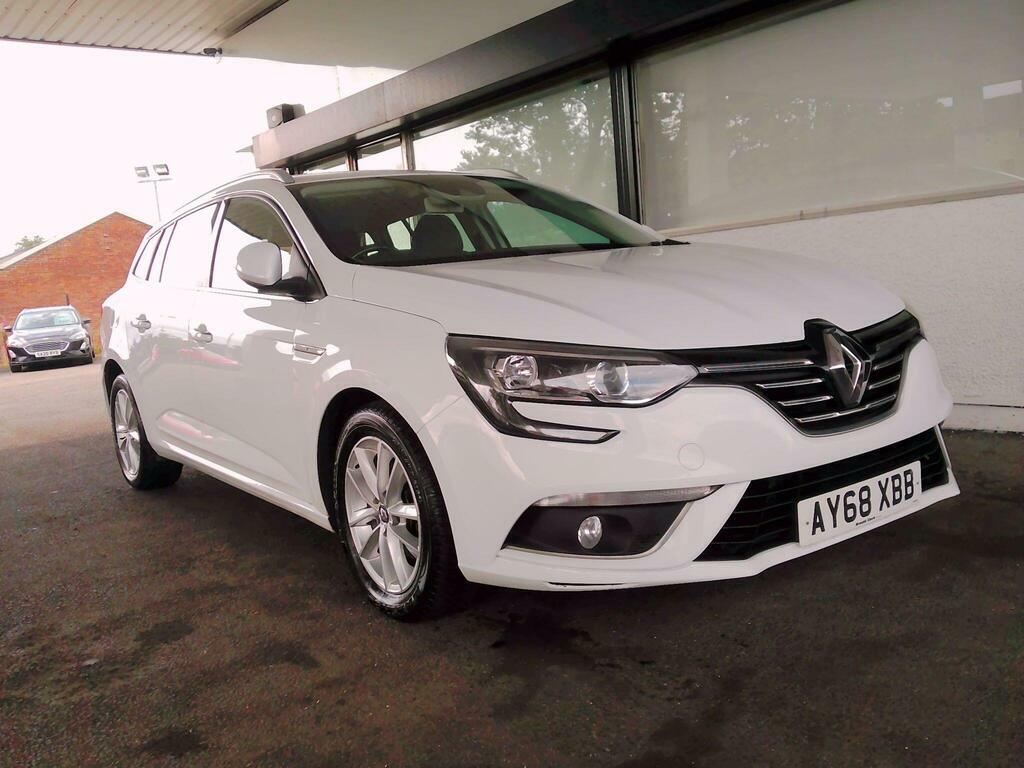 Renault Megane 1.5 Dci Dynamique Nav Sport Tourer Euro 6 S S White #6