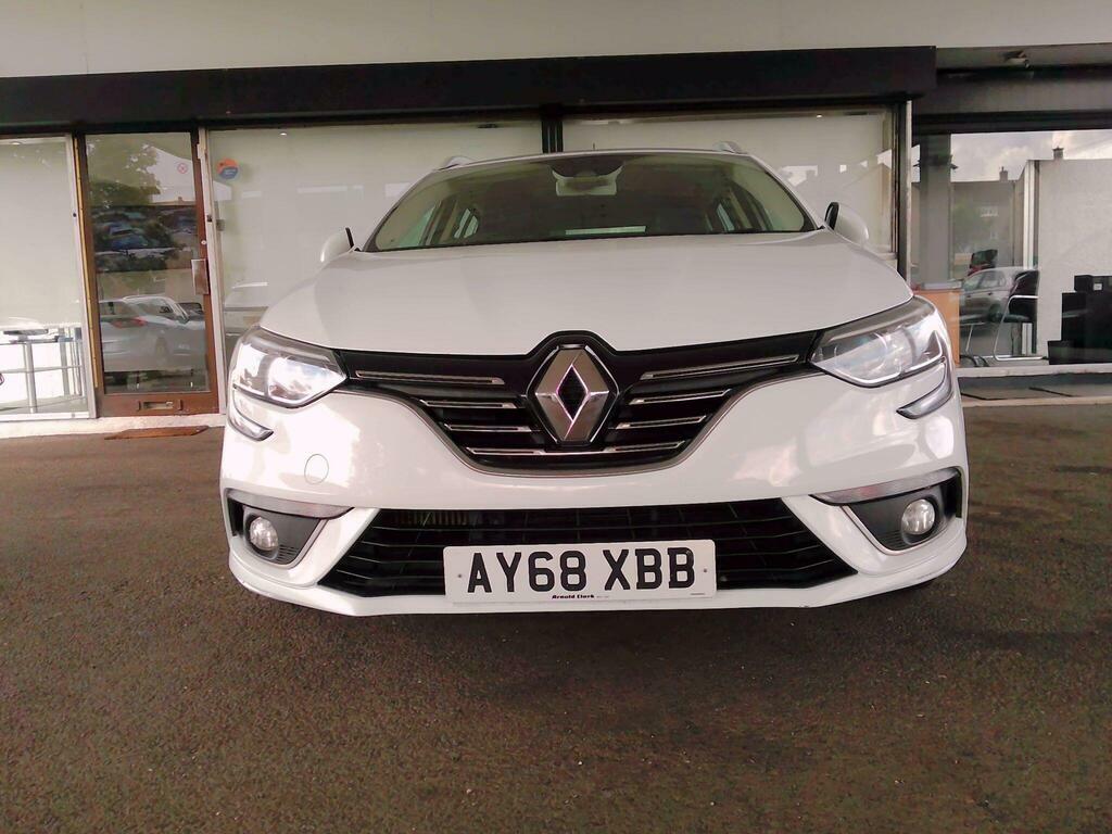 Renault Megane 1.5 Dci Dynamique Nav Sport Tourer Euro 6 S S White #4
