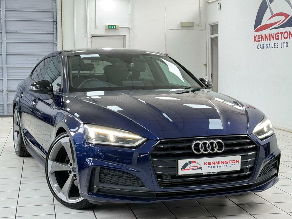 Audi A5 2.0 Tfsi 35 Black Edition Sportback S Tronic Euro Blue