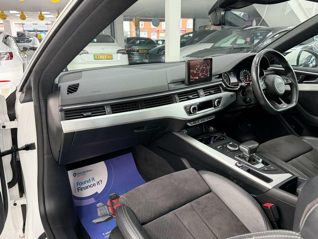 Audi A5 2.0 Tfsi 35 S Line S Tronic Euro 6 Ss White