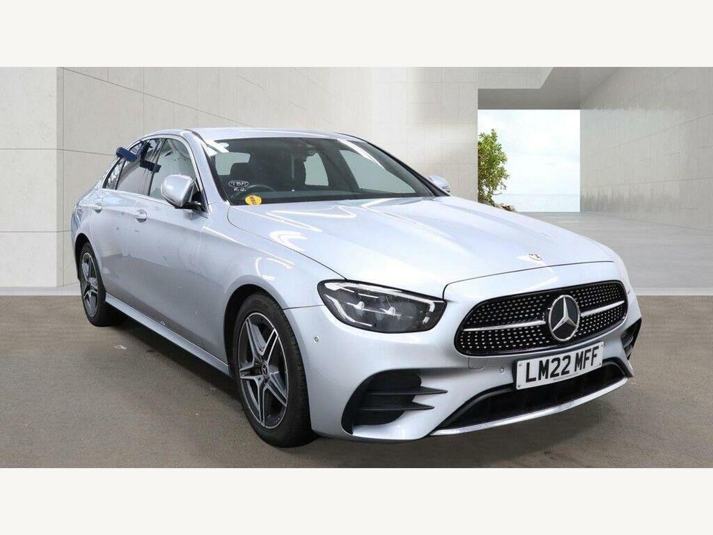 Mercedes-Benz E Class 2.0 E220dh Mhev Amg Line G-tronic Euro 6 Ss Silver