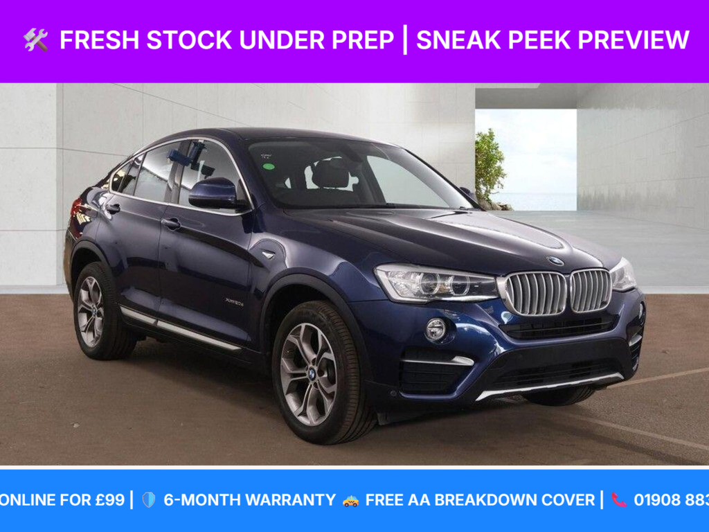 BMW X4 2.0 20D Xline Xdrive Euro 6 Ss Blue