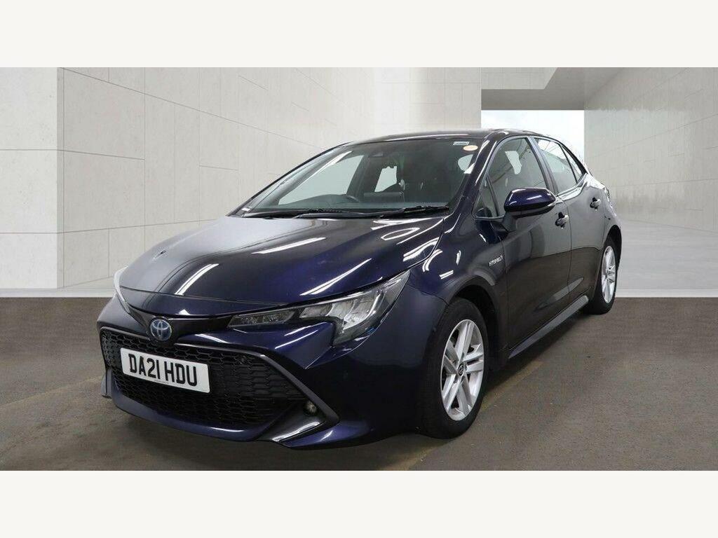 Toyota Corolla 1.8 Vvt-h Icon Tech Cvt Euro 6 Ss Blue