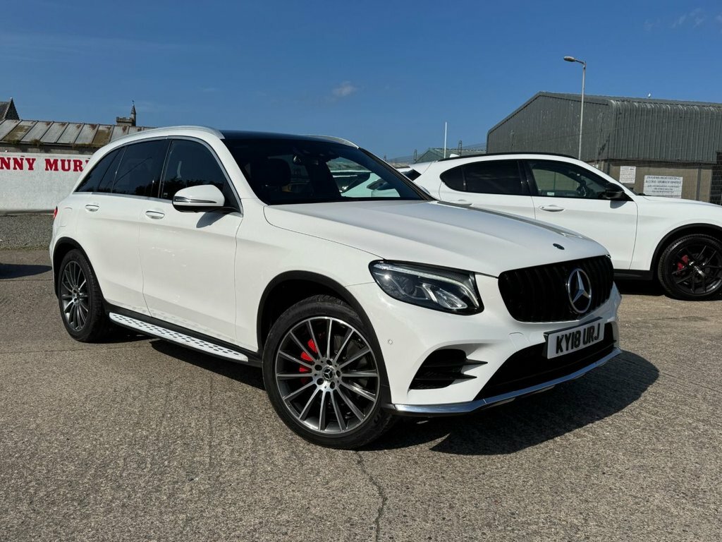 Mercedes-Benz GLC Class Glc 250 D 4Matic Amg Line Premium KY18URJ White #2