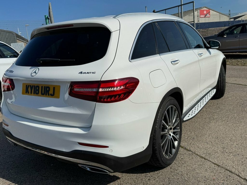 Mercedes-Benz GLC Class Glc 250 D 4Matic Amg Line Premium KY18URJ White #5