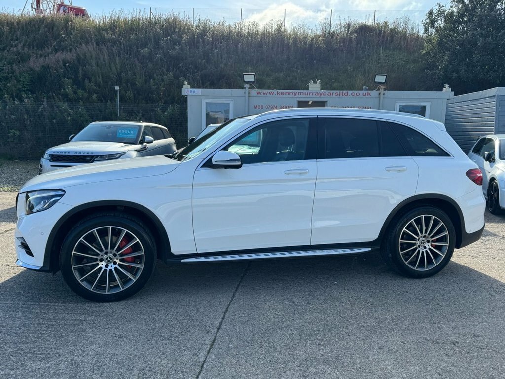 Mercedes-Benz GLC Class Glc 250 D 4Matic Amg Line Premium KY18URJ White #3