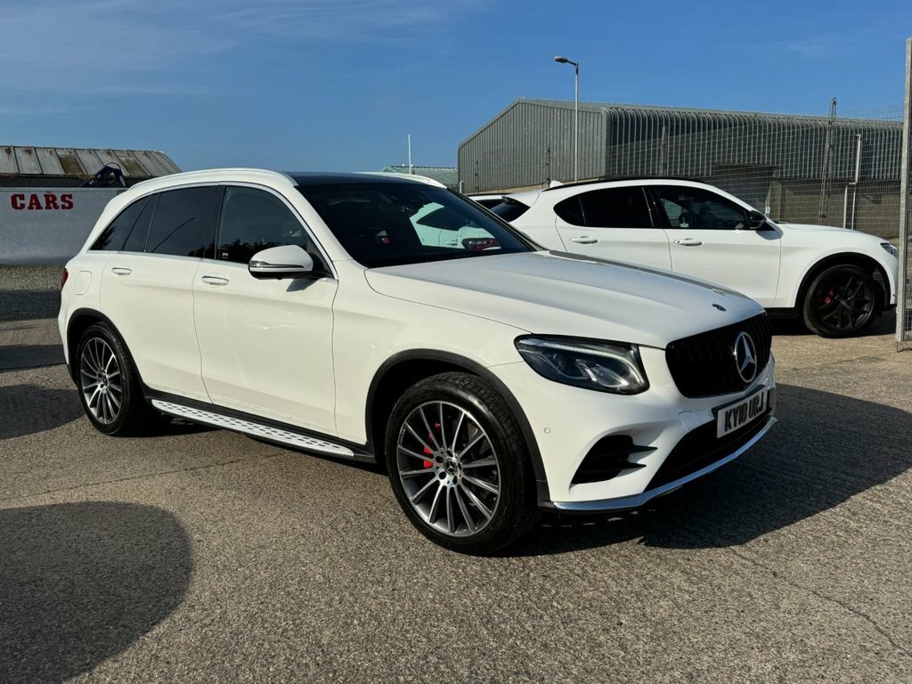 Mercedes-Benz GLC Class Glc 250 D 4Matic Amg Line Premium KY18URJ White #6