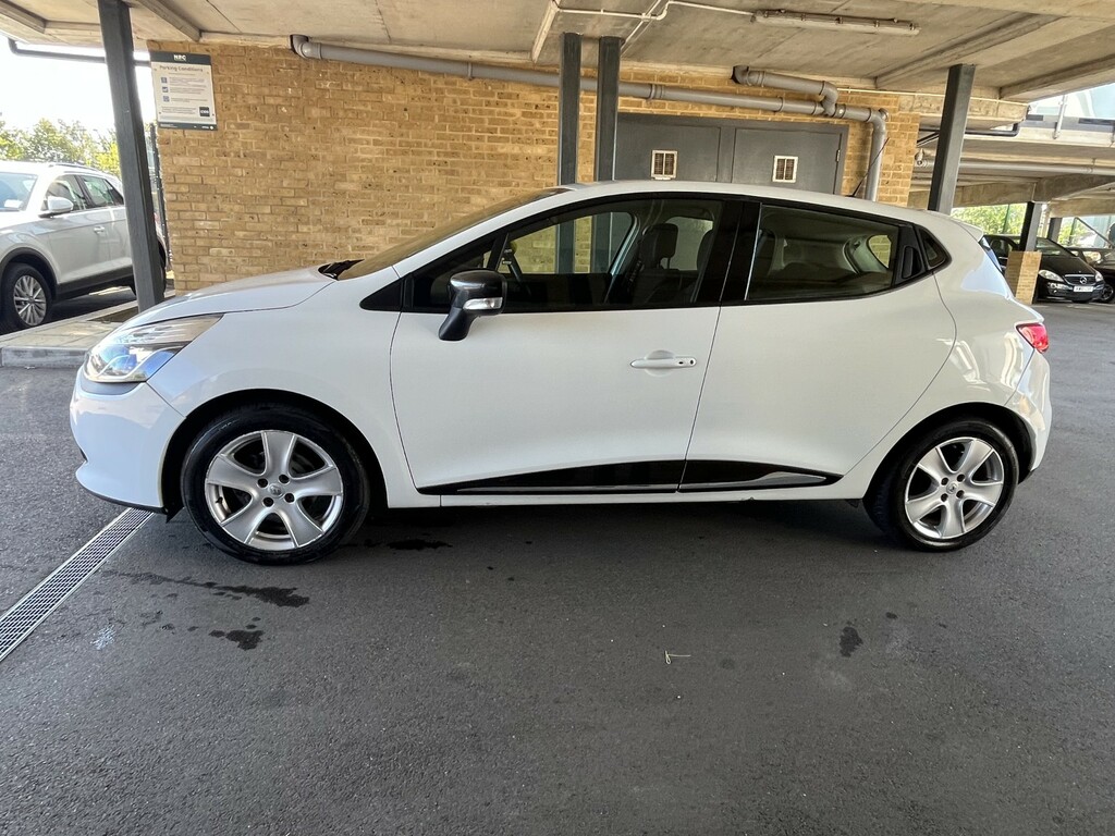 Renault Clio 1.2 Dynamique Medianav 1.2 16V 75 201414 GC14VRV White #5