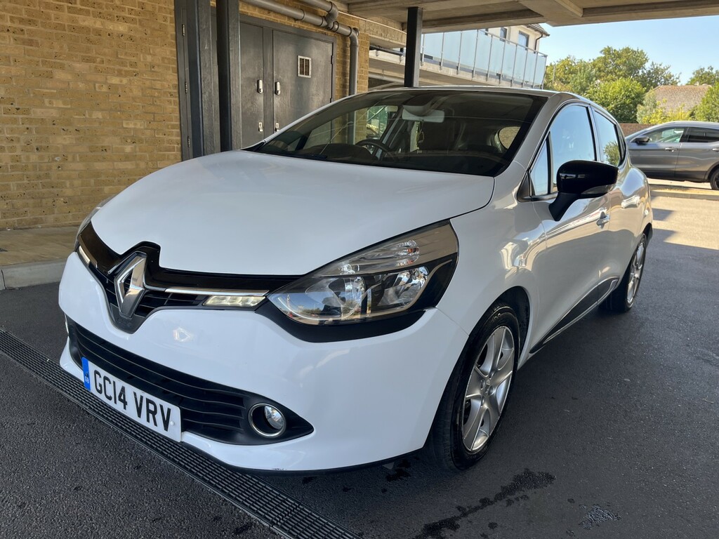 Renault Clio 1.2 Dynamique Medianav 1.2 16V 75 201414 White