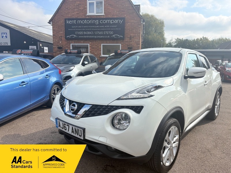 Nissan Juke N-connecta Dig-t AJ67ANU White