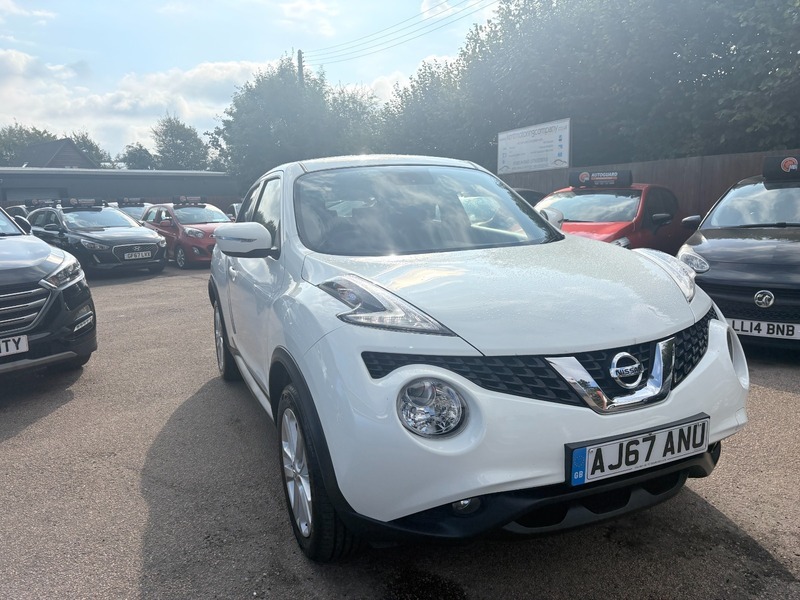 Nissan Juke N-connecta Dig-t AJ67ANU White #2