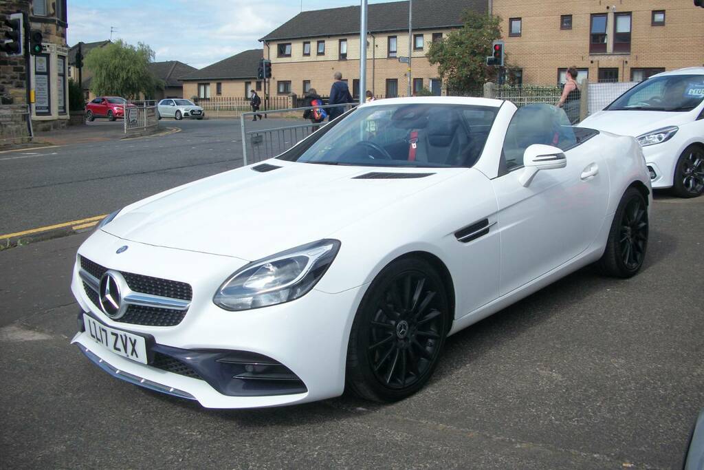 Mercedes-Benz SLC Slc 250D Amg Line 9G-tronic White #5