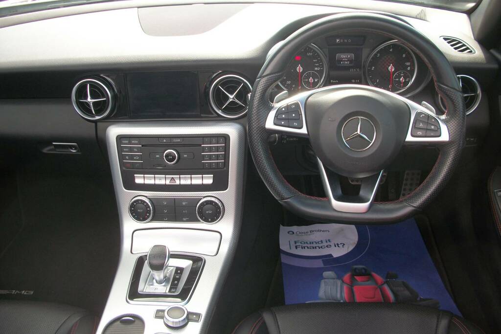 Mercedes-Benz SLC Slc 250D Amg Line 9G-tronic White #2
