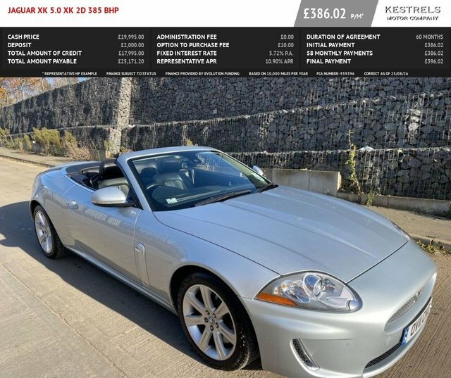 Jaguar XK Xk 385 Bhp Silver #4
