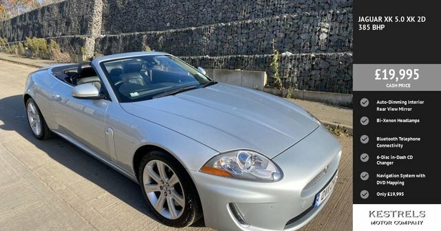 Jaguar XK Xk 385 Bhp Silver