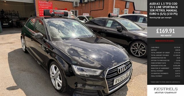 Audi A3 Tfsi Cod 35 S Black
