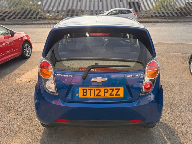 Chevrolet Spark Ls Hatchback BT12PZZ Blue #6