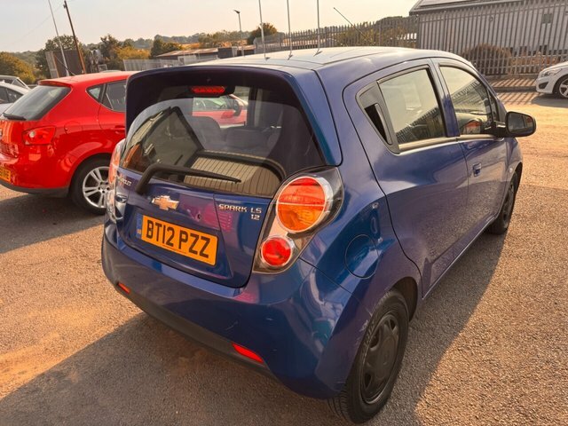 Chevrolet Spark Ls Hatchback BT12PZZ Blue #5