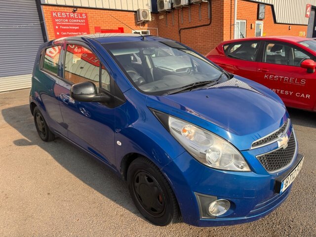 Chevrolet Spark Ls Hatchback BT12PZZ Blue #2