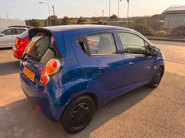 Chevrolet Spark Ls Hatchback BT12PZZ Blue #4