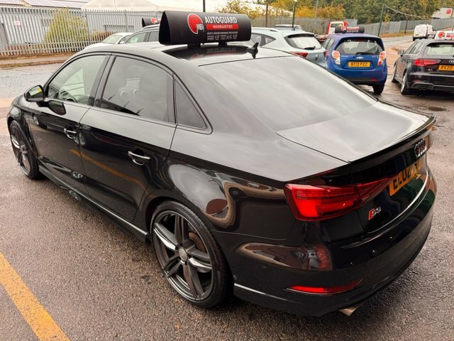 Audi S3 Tfsi Black Edition Saloon Black #6
