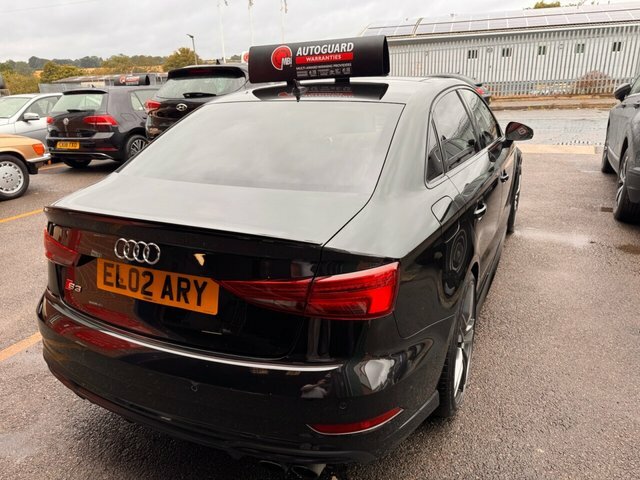 Audi S3 Tfsi Black Edition Saloon Black #4