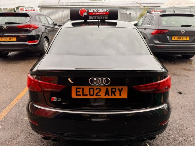 Audi S3 Tfsi Black Edition Saloon Black #5
