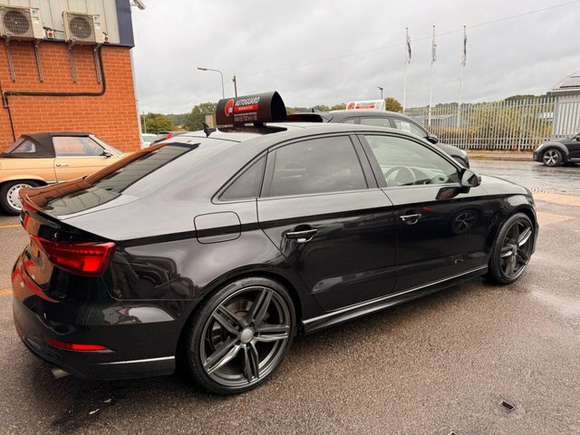Audi S3 Tfsi Black Edition Saloon Black #3