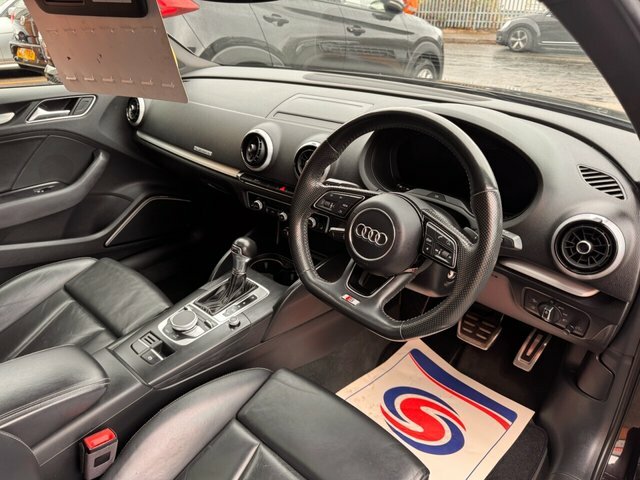 Audi S3 Tfsi Black Edition Saloon Black #2