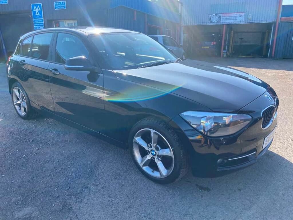 BMW 1 Series Sold Black