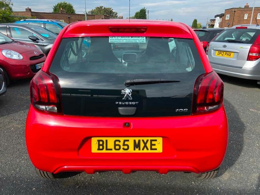 Peugeot 108 Sold Red #5