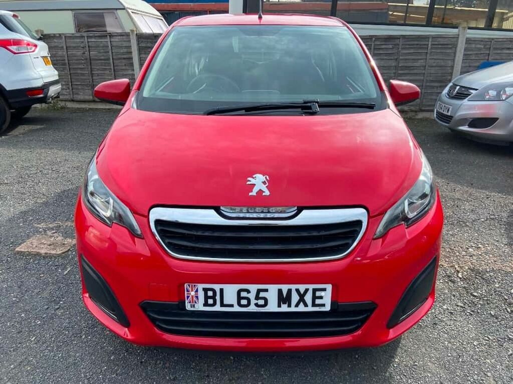 Peugeot 108 Sold Red #2