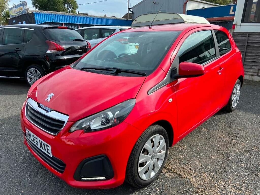 Peugeot 108 Sold Red #3