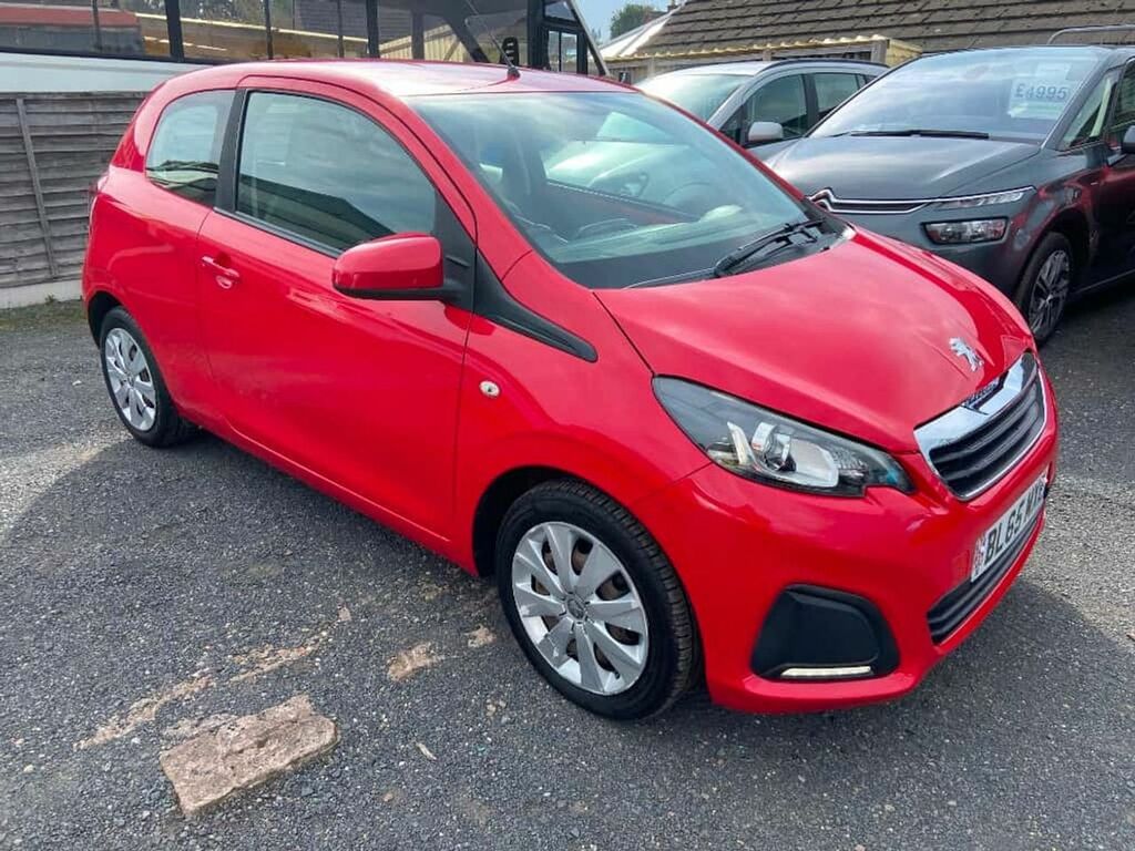Peugeot 108 Sold Red