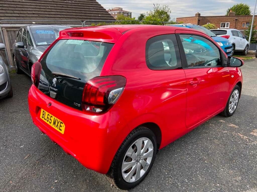 Peugeot 108 Sold Red #6