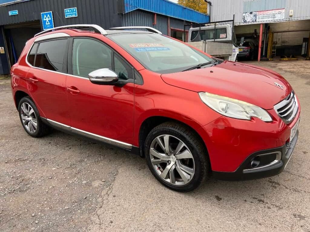 Peugeot 2008 Blue Hdi Ss Feline Red