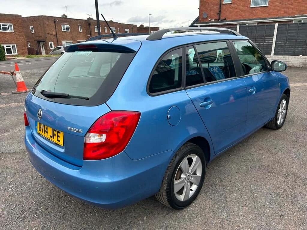 Skoda Fabia Sold Blue #6